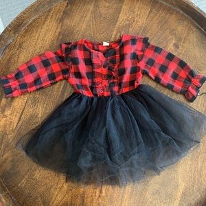 Buffalo Plaid Tutu Dress
